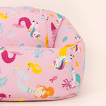 Kids Fantasy Bean Bag Chair | Pink