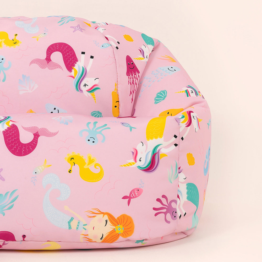 Kids Fantasy Bean Bag Chair | Pink