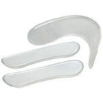 Aquarius Clear Non Slip Gel Heel Liners High Heels Comfort Grip Inserts