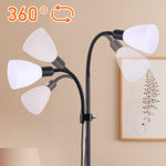 Modern 2 Head Standing Floor Lamp For Living Room