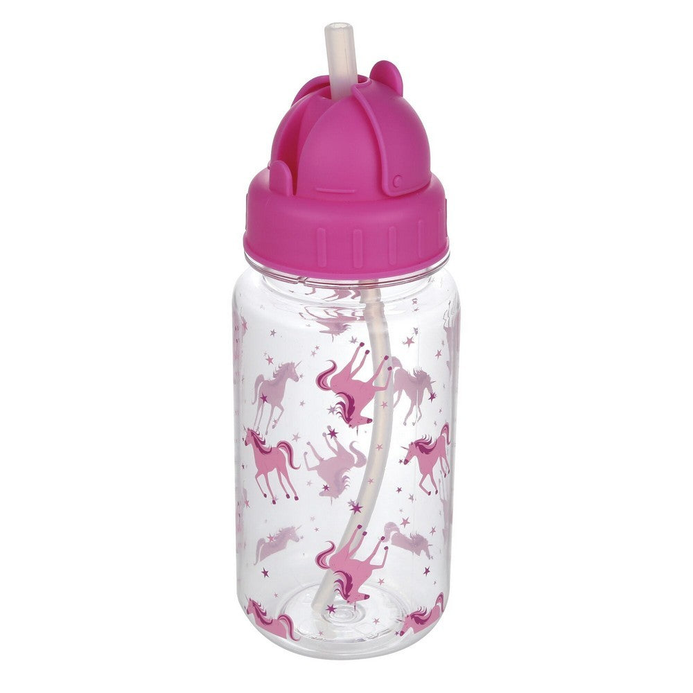 Tritan Animal 300ml Water Bottle | One Size | Pink