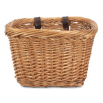 Wicker Heritage Rectangular Bicycle Basket