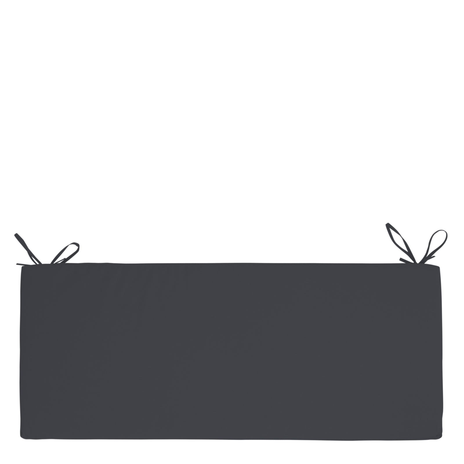 Outdoor Bench Cushion Pad, Weatherproof | Charcoal