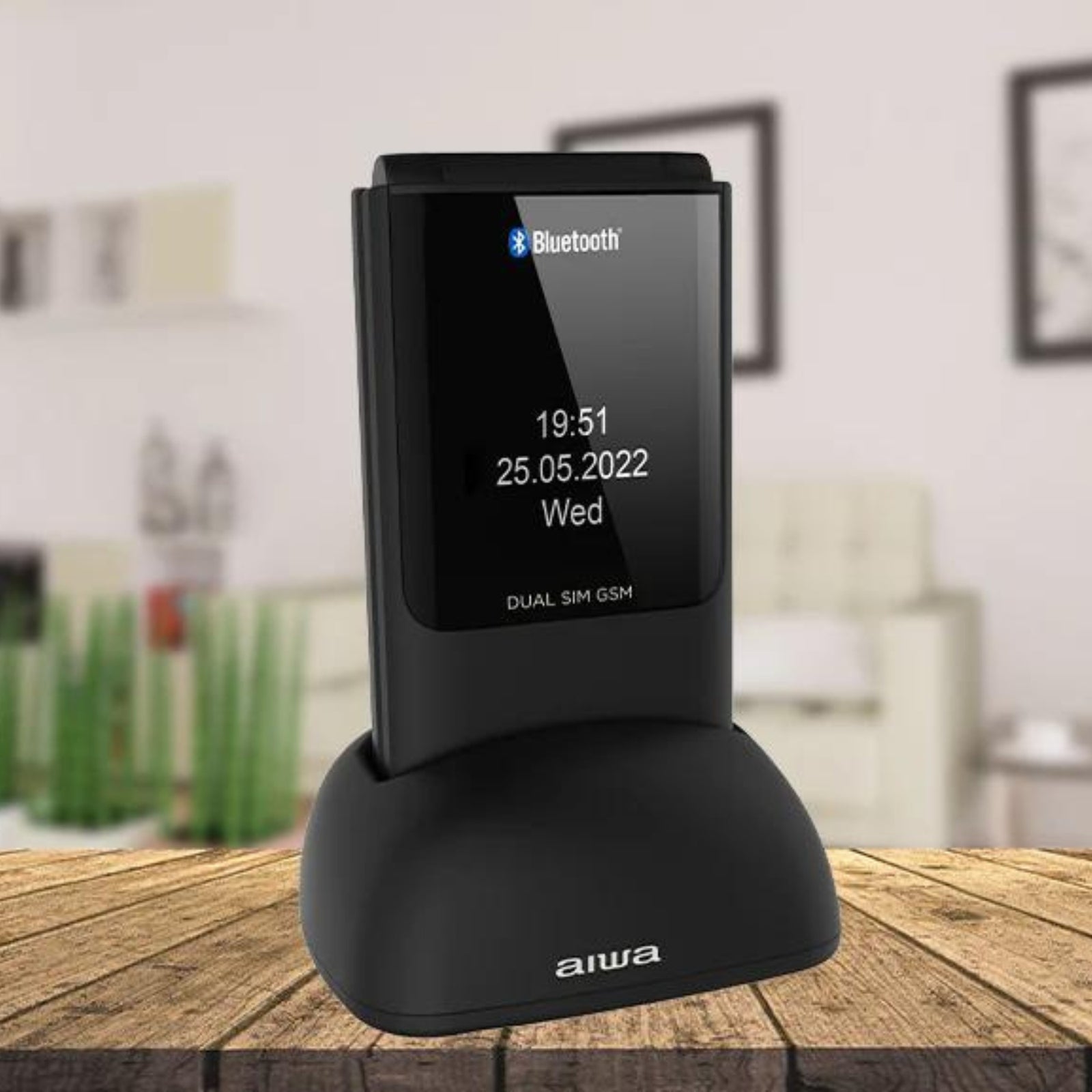 Fp-24bk Multifunction Flip Phone For Elderly
