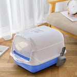 Detachable Cat Litter Box With Scoop Easy Clean Cat Toilet
