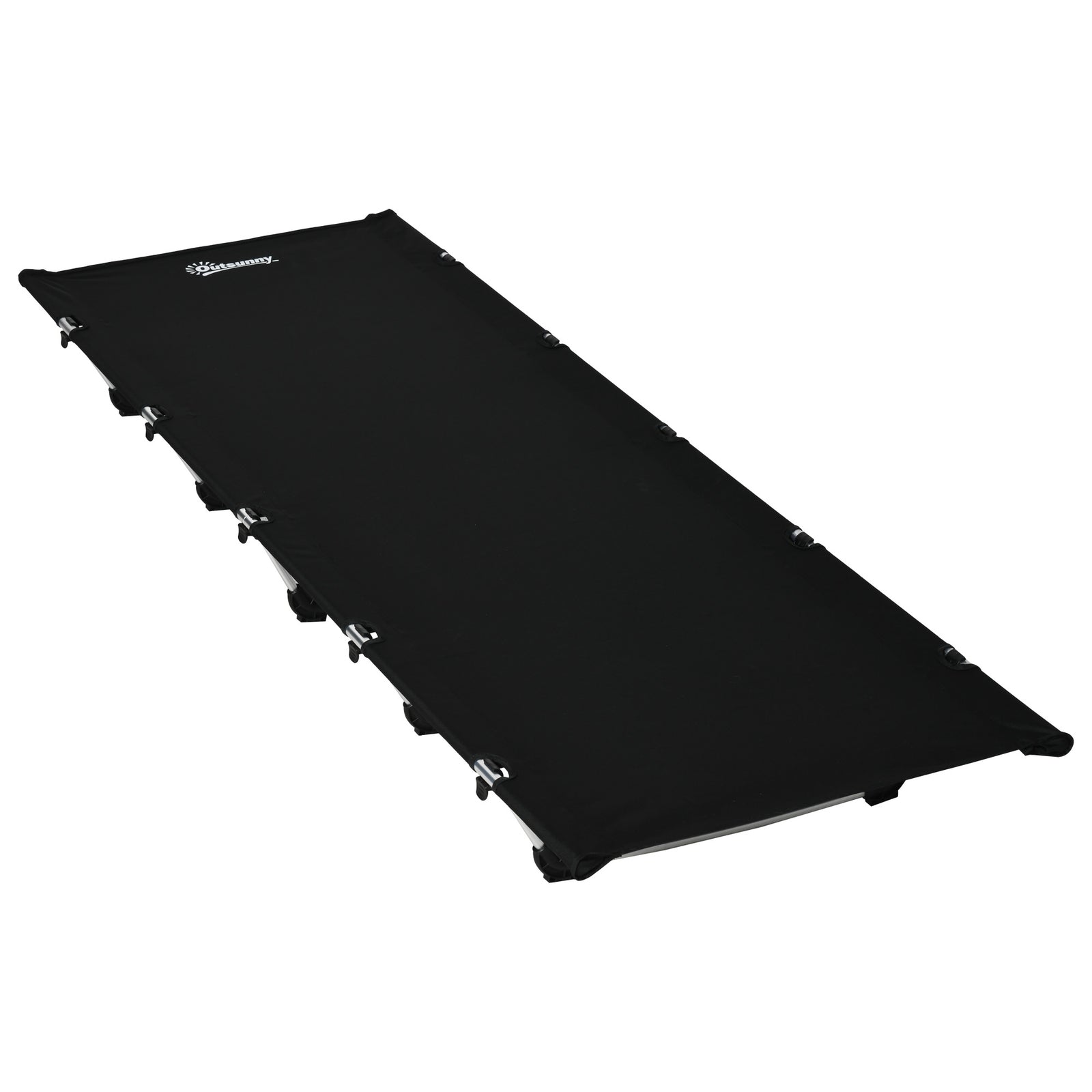 Lightweight Portable Camping Cot For Adults & Kids | Black