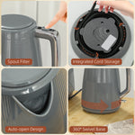 1.7l Fast Boil Electric Kettle And 2 Slice Water Toaster Set