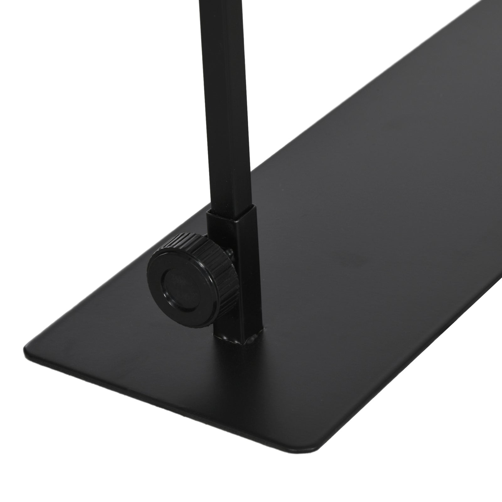 86-129hcm Pawhut Reptile Lamp Stand, Adjustable Lamp Holder W/ Base, Hook