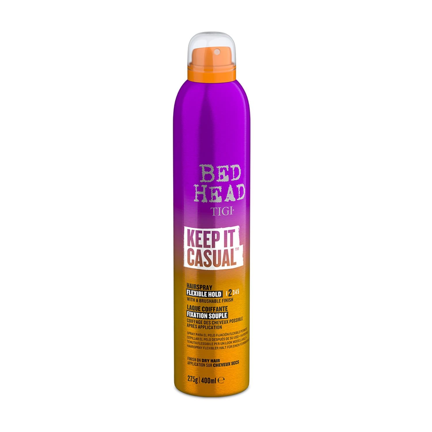 Keep It Casual Flexible Hold Hairspray For All Hair, 400ml, 2pk