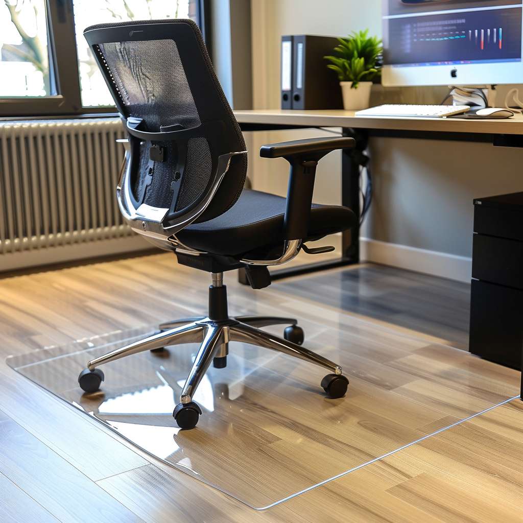 Transparent Chair Mat For Hard Floors