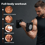 Centra Adjustable Dumbbell 4-20kg Auto Lock Home Gym Weight Training Fitness