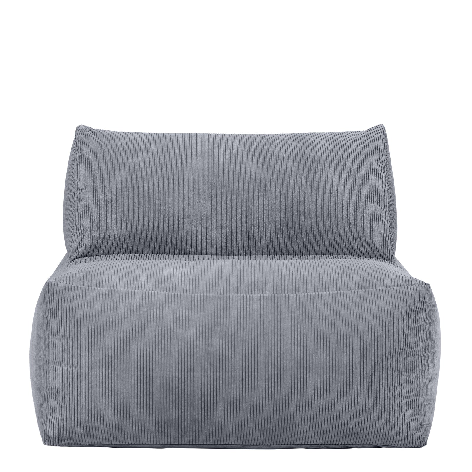 Tetra Cord Recliner Sofa Section | Charcoal
