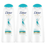 Nutritive Solutions Daily Moisture Shampoo For Normal & Dry Hair, 3x400ml