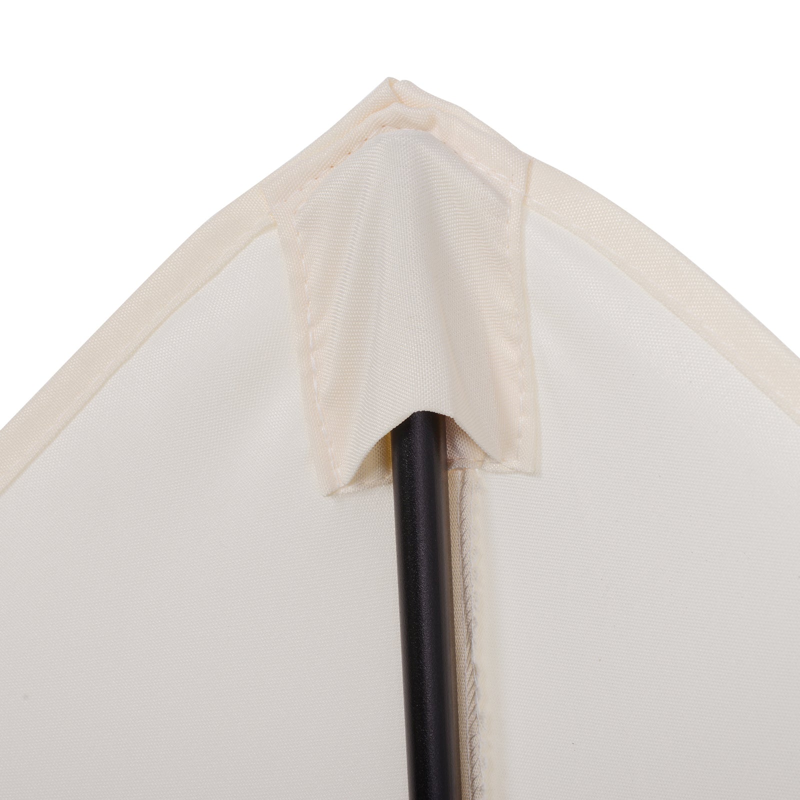 2m Parasol Patio Umbrella With 6 Ribs | Cream