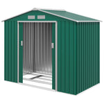 Garden Shed Storage Unit W/locking Door Floor Foundation | Green