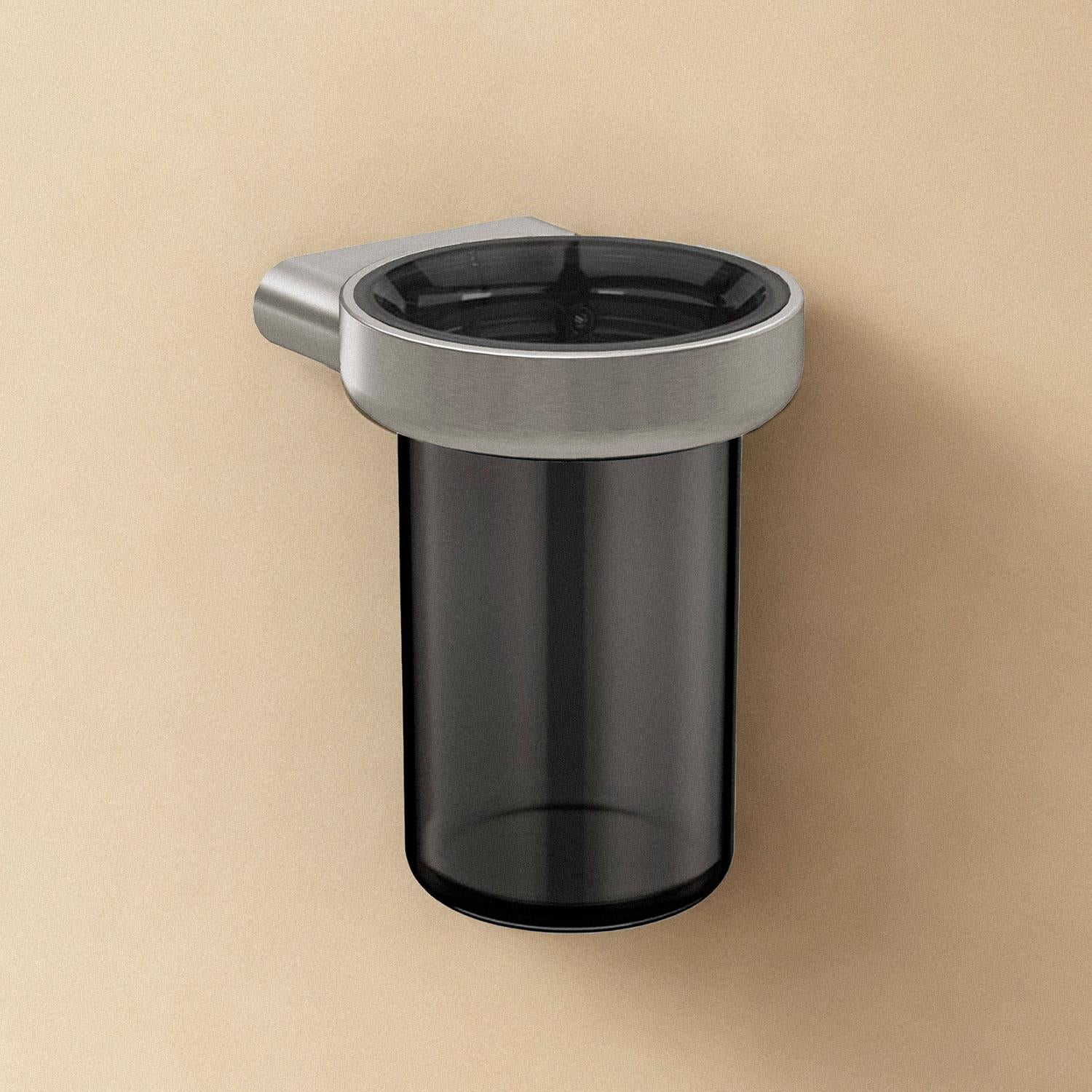 Toothbrush Holder, Architect S+ Collection | Brushed Stainless Steel