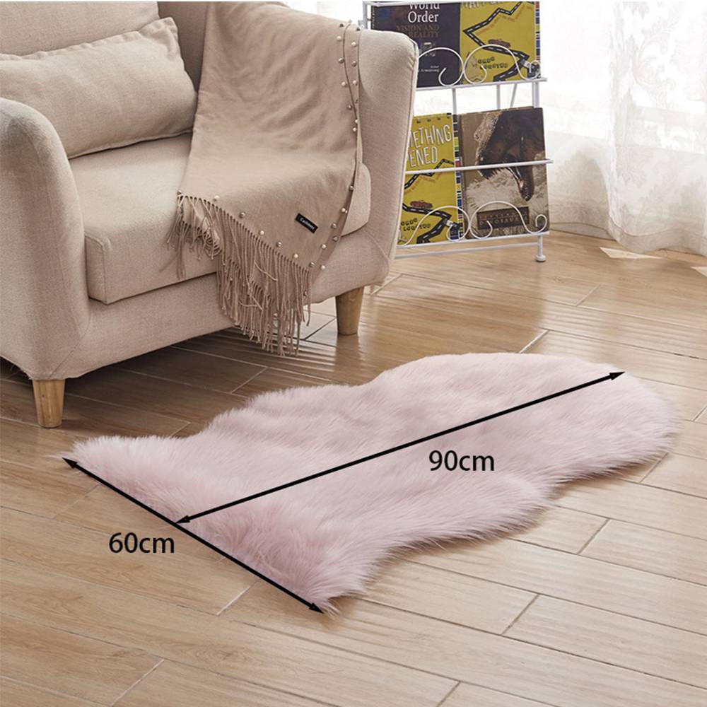 Irregular Shaped Super Soft Shaggy Area Rug