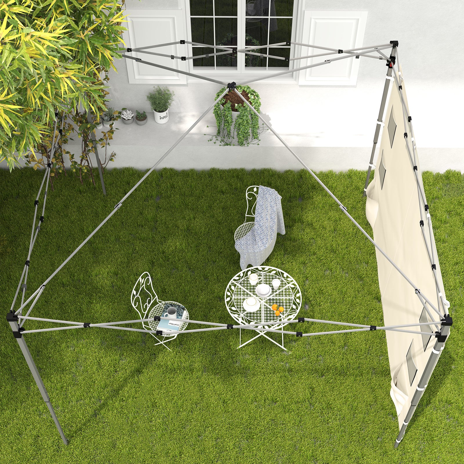 Side Panel For 3x3 M Pop Up Gazebos, 1 Pack Sidewall Only | Beige