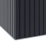 5 x 3 Ft Outdoor Metal Storage Shed With Lockable Door For Garden