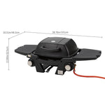 Portable Gas Grill Propane Grill With Side Tables