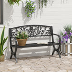 2 Seater Garden Bench Patio Vintage