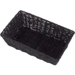 Black Paper Rope Tray | Small | Black