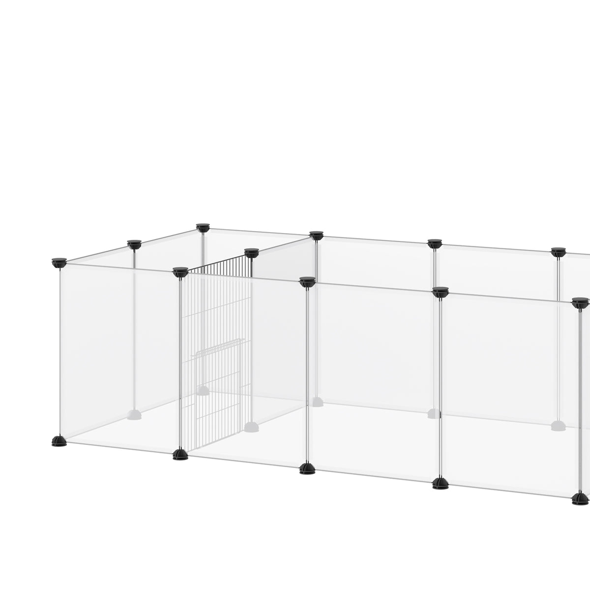 Pet Playpen, 18 Panels Diy Small Animal Cage, For Guinea Pigs, Hegehogs