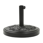 Concrete-filled Patio Umbrella Stand