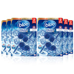 Toilet Rim Blocks Colour Active+ Bleach For Long-lasting Freshness, 6 Pack