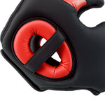 Boxing Headguard For Full Face Protection | Red