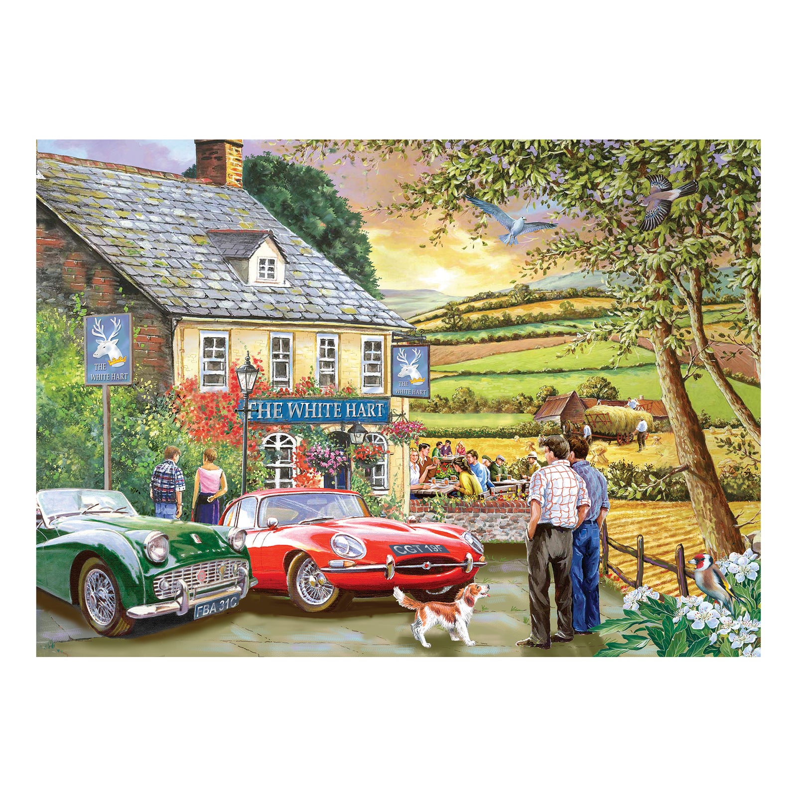 Pleasant Evening Jigsaw - 500 Piece Jigsaw Puzzle For Adults
