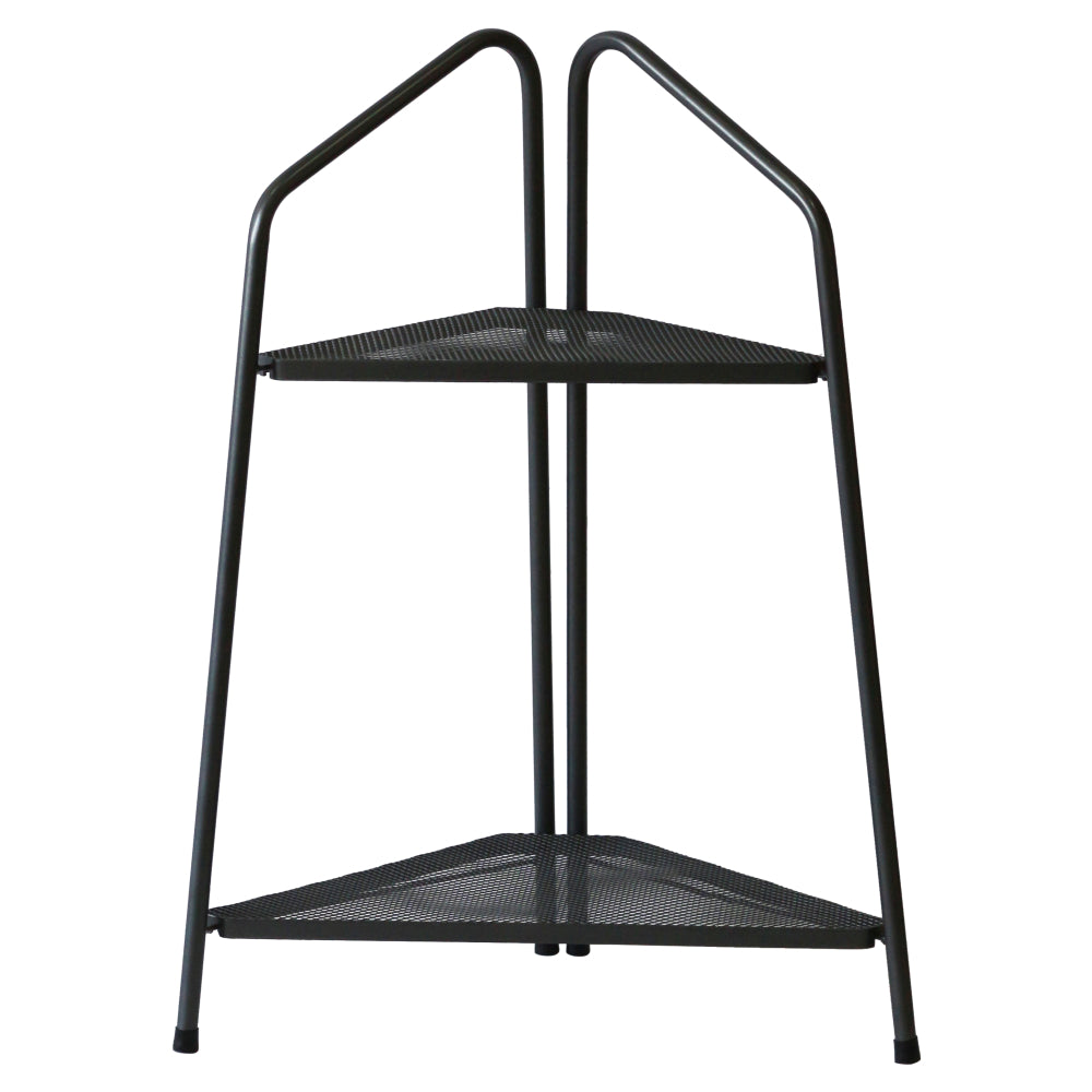 Corner Plant Stand 2 Shelf