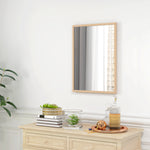 70x50cm Wall Bathroom Mirror For Home Decor, Vanity Mirror | Natural