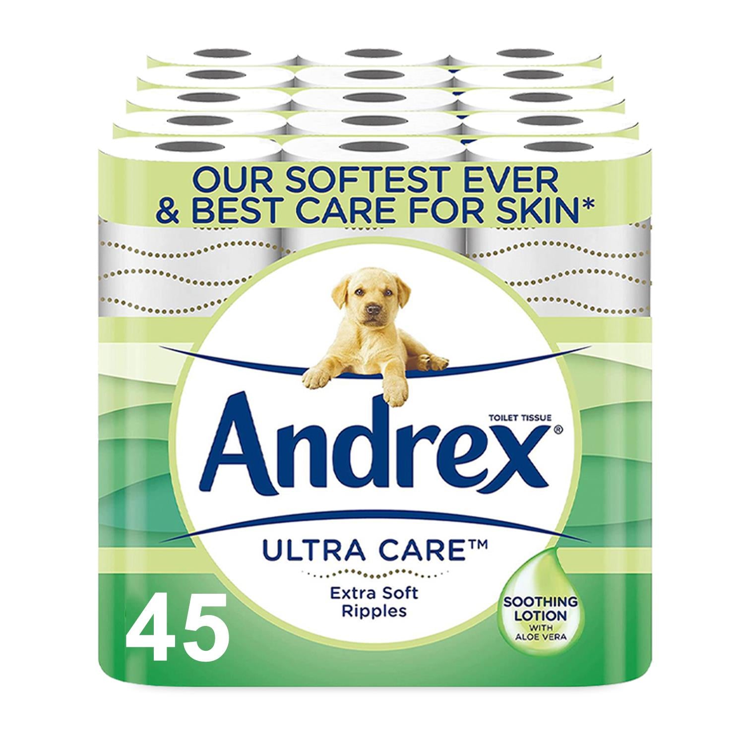 Ultra Care Toilet Roll 45 Rolls 2 Ply Toilet Paper