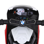 Electric Kids Ride On Motorcycle Bmw Liscensed W/ Headlights Music | Red