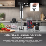 CASO Design Click & Mash Cordless Hand Blender