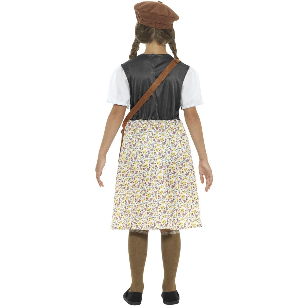 Evacuee School Girl Costume | Age 13-14