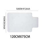 Pvc Clear Non-slip Office Chair Desk Mat Floor Carpet Floor Protector | Small