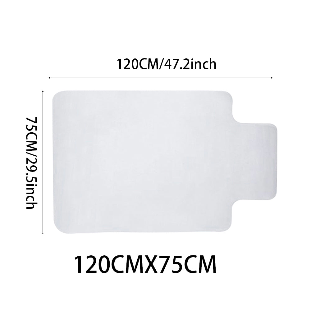 Pvc Clear Non-slip Office Chair Desk Mat Floor Carpet Floor Protector | Small