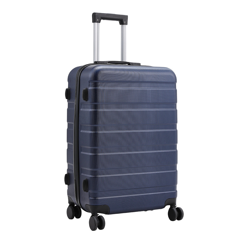 Living and Home Hardshell Rolling Luggage Trolley Travel Case 28"