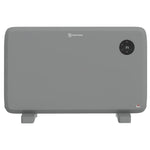 1200w Electric Convector Heater Quiet With Led Display | One Size | Gray