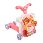 4 In 1 Walker & Activity Table | Pink