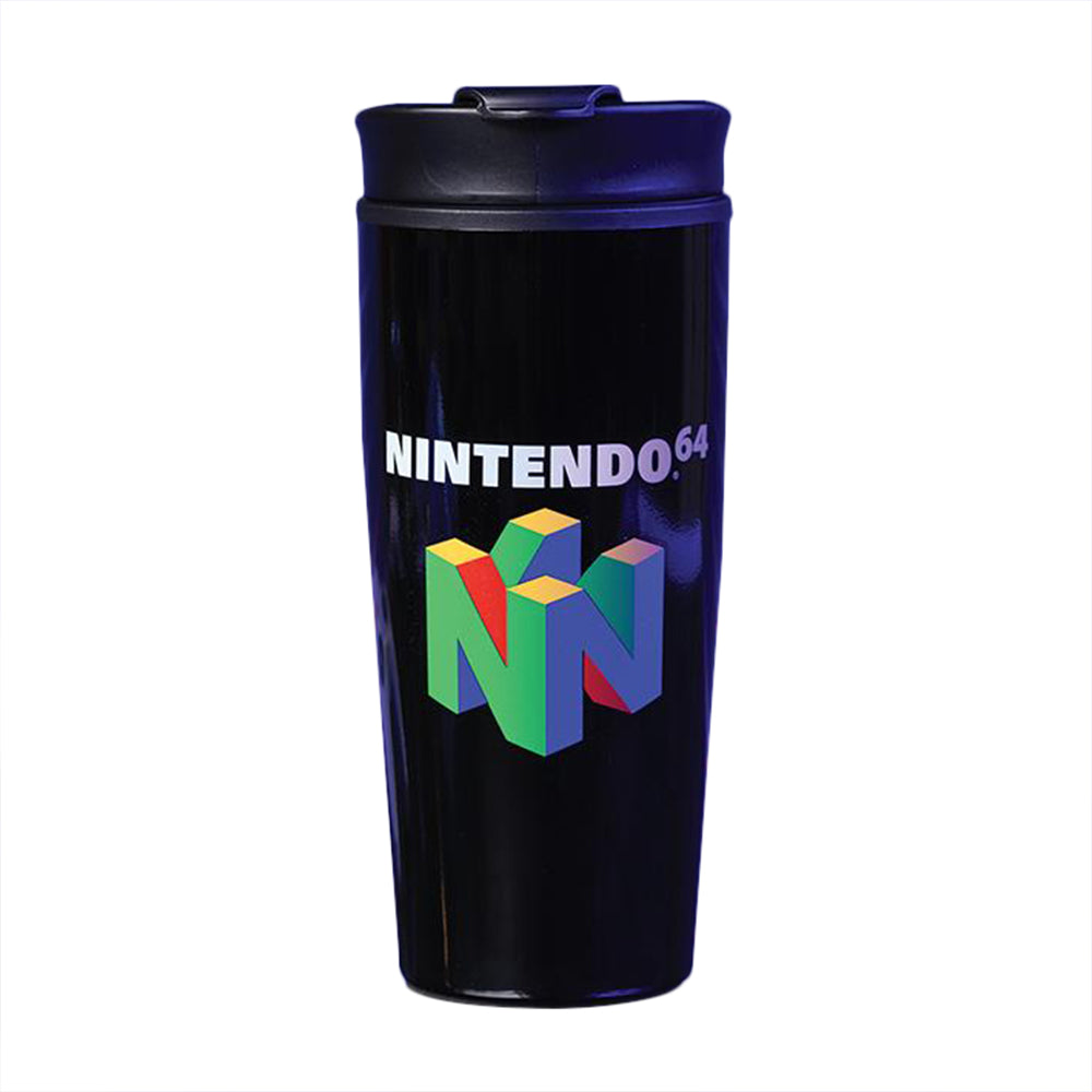 N64 Metal Travel Mug | One Size | Black