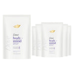Body + Mind Bath Salts, French Lavender & Oat Milk, 400g | Set-of-6