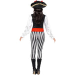 Pirate Lady Costume, With Top | Medium