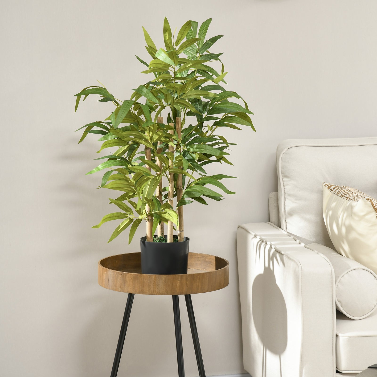 Potted 60cm Artificial Plants Bamboo Tree Indoor Outdoor