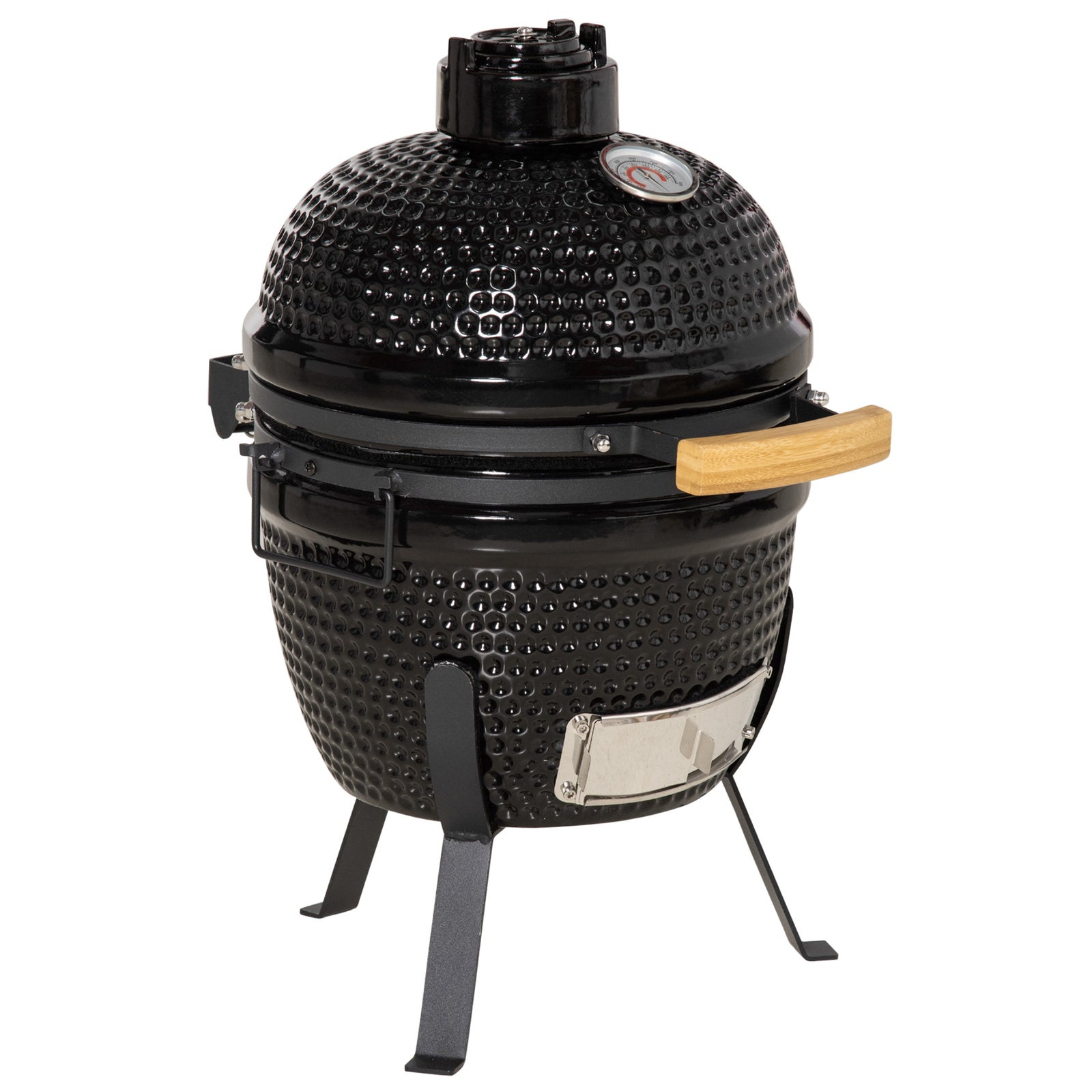Ceramic Bbq Grill, Japanese Egg | Black