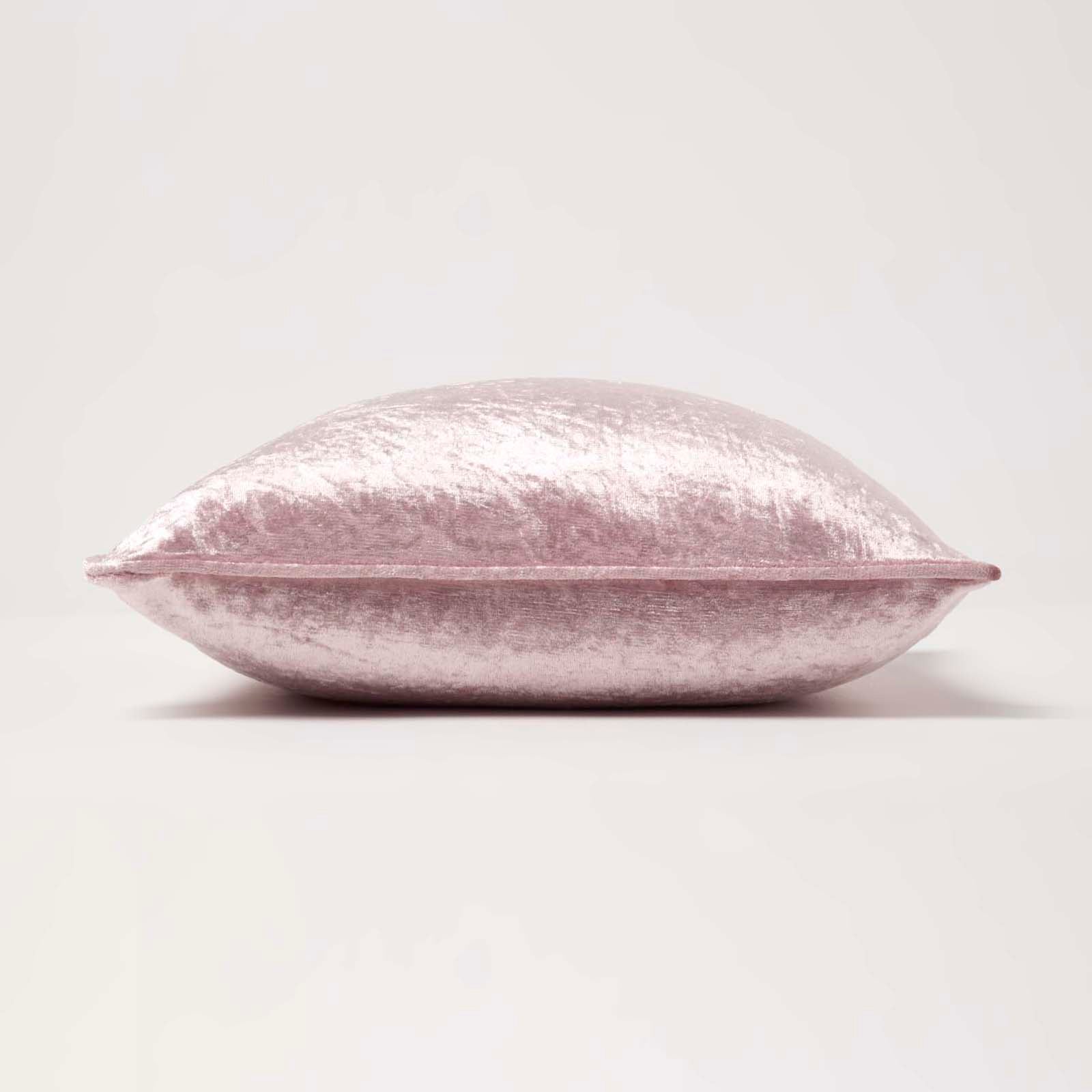 Luxury Crushed Velvet Cushion Cover | 60cm x 60cm | Pink