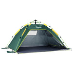 2 Man Pop-up Beach Tent Sun Shade Shelter Hut W/windows,door | Green