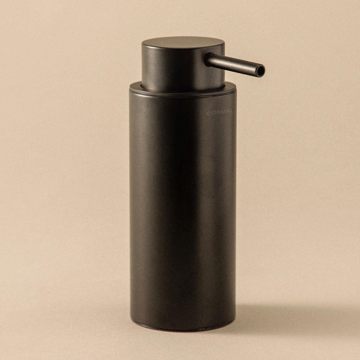 Soap Dispenser, 200ml Matt Black, Logic Collection